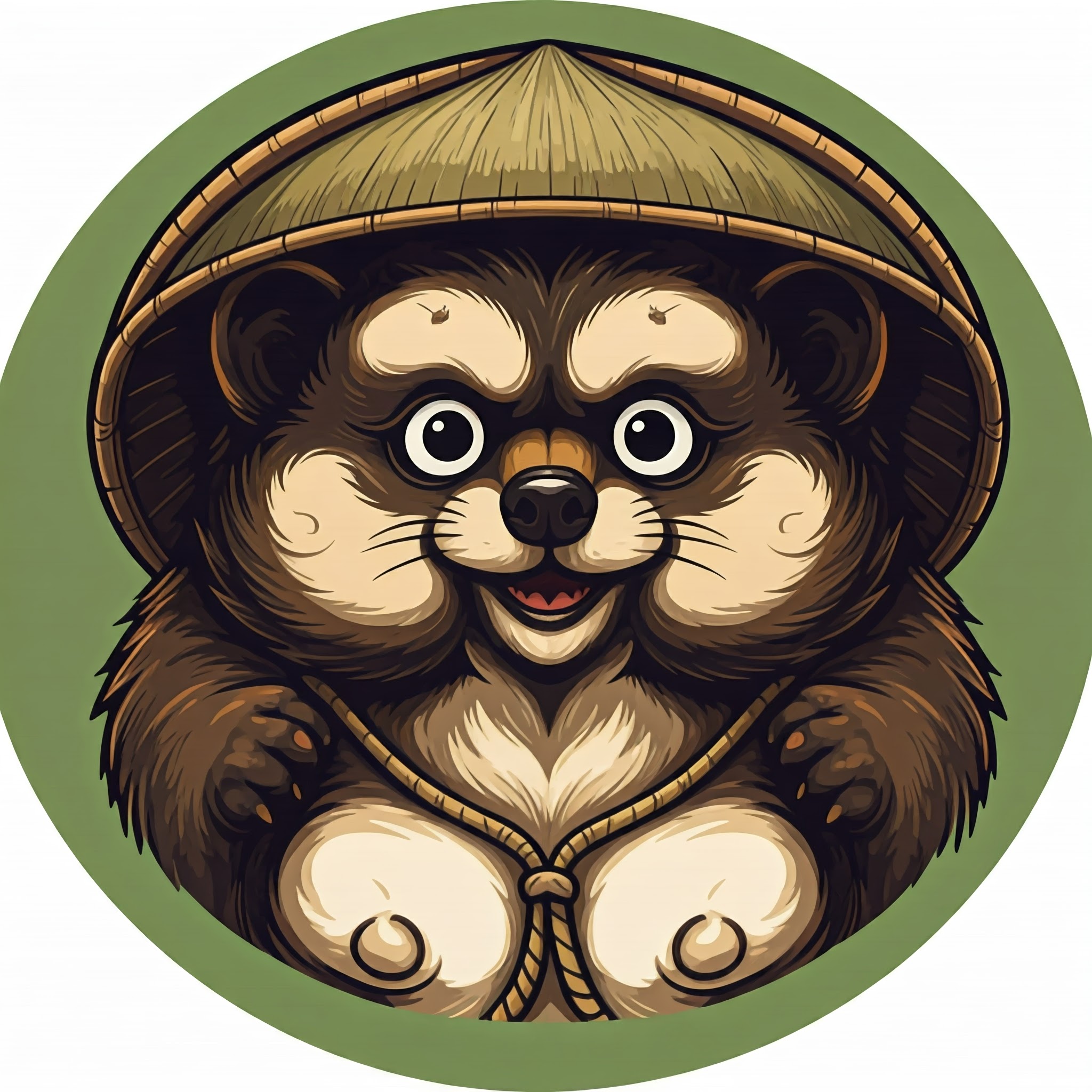 Optimistic Tanuki Logo
